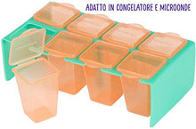 Carica l&#39;immagine nel visualizzatore di Gallery, Clevamama ClevaPortions 3003 Vasetti Ermetici per Multicolore (Turchese) - Ilgrandebazar