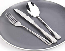Carica l&#39;immagine nel visualizzatore di Gallery, Lawei - Set di posate da viaggio 16 pezzi, in acciaio inox, con coltello,...