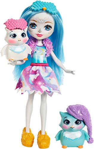 Enchantimals- Playset Pigiama Party con Ohana la Gufetta, FCG78 - Ilgrandebazar
