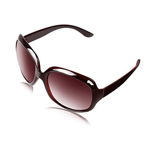 B BIDEN Occhiali Da Sole Donna Scatola Grande Moda Tea - Ilgrandebazar