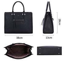 Carica l&#39;immagine nel visualizzatore di Gallery, David Jones - Borsa a Mano Donna Lavoro Grande Capacità - Tote Shopper Blu