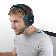 Carica l&#39;immagine nel visualizzatore di Gallery, Logitech G430 Cuffie da Gioco con 7.1 Dolby Surround Sound, Nero/Blu