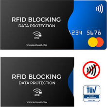 Carica l&#39;immagine nel visualizzatore di Gallery, RFID Blocking NFC Custodia protettiva (12 pezzi) per carta di credito, carta...