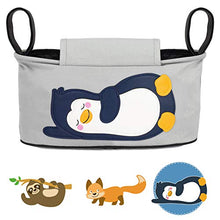 Carica l'immagine nel visualizzatore di Gallery, GLÜCKSWOLKE Borsa per Passeggino - Motivo Pinguino I Organizer Pia Pinguin