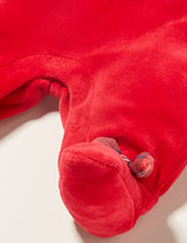 Carica l'immagine nel visualizzatore di Gallery, Chicco, Tutina Natale in ciniglia con piedino, Bimba 0-24, Rosso (411), 3 mesi