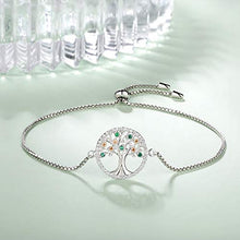 Carica l&#39;immagine nel visualizzatore di Gallery, MEGA CREATIVE JEWELRY Bracciali de Donna Albero Della Vita in Argento - Ilgrandebazar