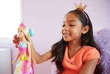Carica l&#39;immagine nel visualizzatore di Gallery, Barbie Bambola Principessa Pettina e Brilla con Capelli Biondi e Abito... - Ilgrandebazar