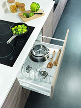 Carica l'immagine nel visualizzatore di Gallery, Metaltex Cricket Porta coperchi a 6 posti - (361006) Grigio Metallizzato