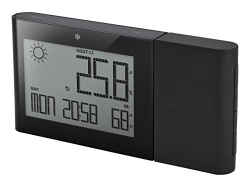 Oregon Scientific BAR266-BK Alizé Stazione meteo e termometro IN/OUT, Nero