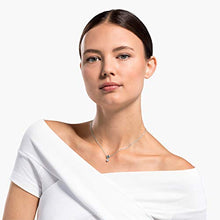 Carica l&#39;immagine nel visualizzatore di Gallery, Swarovski Collana con Ciondolo Donna Placcato_Oro Cristallo Rotonda - 5517928 - Ilgrandebazar