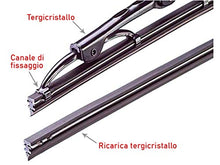 Carica l'immagine nel visualizzatore di Gallery, CARALL S02896 Coppia 2 Pezzi di Gommini Refill Flat 26'' 650mm Ricambio...