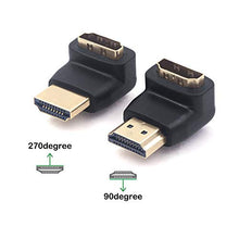 Carica l&#39;immagine nel visualizzatore di Gallery, VCE Cavo prolunga HDMI ad alta velocità maschio femmina 0.45M e Adattatore...