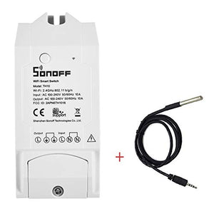 Docooler, telecomando Sonoff TH10 WiFi Smart Temp.Control, impermeabile - Ilgrandebazar