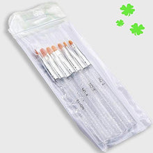Carica l&#39;immagine nel visualizzatore di Gallery, 7PCS UV gel nail art Pen Nail Pittura Strumenti di Disegno Pennello Silver - Ilgrandebazar