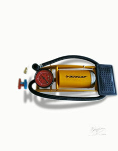 Dunlop - pompa a pedale, ad aria, da bicicletta e auto, a... - Ilgrandebazar
