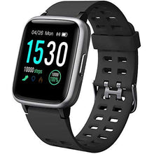 Carica l&#39;immagine nel visualizzatore di Gallery, YAMAY Smartwatch Orologio Fitness Uomo Donna Impermeabile IP68 Smart Nero - Ilgrandebazar