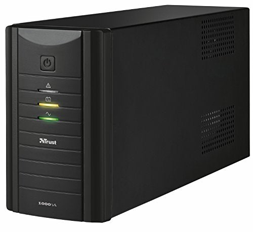 Trust Oxxtron UPS Gruppo di Continuità 1000VA, Nero