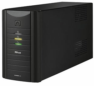 Trust Oxxtron UPS Gruppo di Continuità 1000VA, Nero