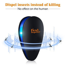 Carica l&#39;immagine nel visualizzatore di Gallery, Janolia 4pza Repellente Ultrasuoni, per Insetti Elettrico,...