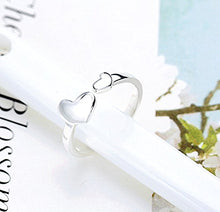 Carica l&#39;immagine nel visualizzatore di Gallery, Loching Anello alla moda in argento sterling 925, oro rosa, argento, per... - Ilgrandebazar