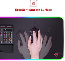 Carica l'immagine nel visualizzatore di Gallery, havit Tappetino Mouse Gaming XXL RGB Mousepad 800 * 300 * XXL(800x300x4mm)