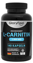 Carica l&#39;immagine nel visualizzatore di Gallery, GloryFeel Sport Integratore L-Carnitina, 140 Capsule Vegan, 3.000 mg di Pura...