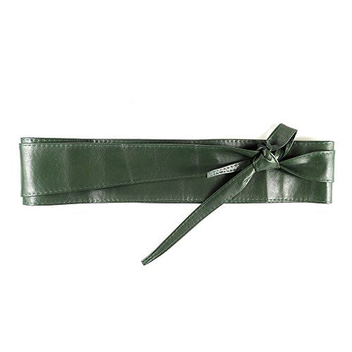 MYB Cintura fusciacca donna in similpelle regolabile - taglia Verde Militare - Ilgrandebazar