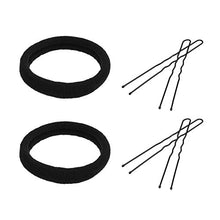 Carica l&#39;immagine nel visualizzatore di Gallery, 3 Pezzi Set di Chignon Crocchia Ciambella Panino Anello Stile per Capelli... - Ilgrandebazar