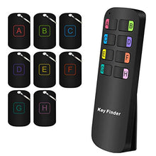 Carica l'immagine nel visualizzatore di Gallery, Trova Chiavi, OBDATOR 8 in 1 RF Wireless Key Finder Localizzatore di oggetti...