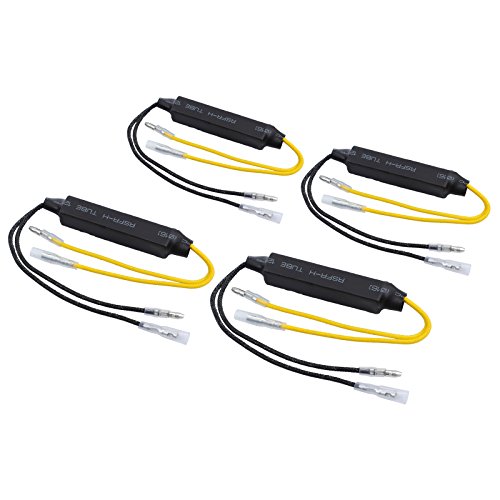 Justech 4 PCS 12V Resistenza del Moto LED Indicatore di Direzione 21W