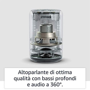 Amazon Echo (3ª generazione) - Altoparlante intelligente Tessuto antracite