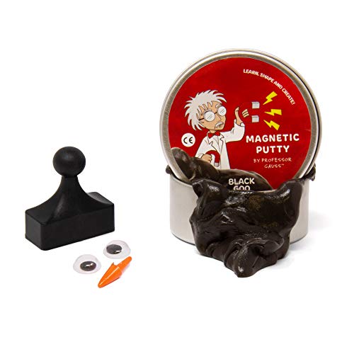 First4magnets MAGPUT-GO-1 - Stucco magnetico e cubo, Nero - Ilgrandebazar