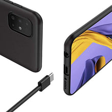 Carica l'immagine nel visualizzatore di Gallery, EasyAcc Custodia per Samsung Galaxy A51, Morbido TPU Cover Slim Anti nero