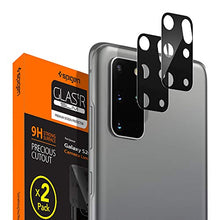 Carica l&#39;immagine nel visualizzatore di Gallery, Spigen, 2Pezzi, Protezione Fotocamera Samsung Galaxy S20 Plus, Copertura Totale, Custodia Compatibile, Durezza 9H, Pellicola Fotocamera Samsung Galaxy S20 Plus (AGL00905)