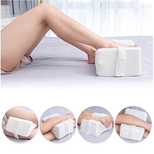 Cuscino Memory Foam Per Ginocchia E Gravidanza | Durezza Media, Rivestimento OEKO-TEX, Grigio - Foto 14