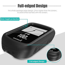 Carica l'immagine nel visualizzatore di Gallery, TUSITA Custodia per Garmin Edge 130 - Cover protettiva in silicone NERO