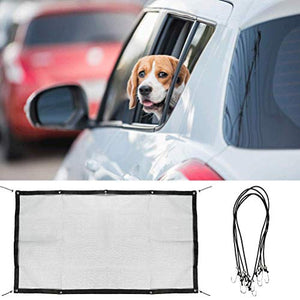 QLOUNI Rete Divisoria Cani Auto Separatore Barriera Cani...