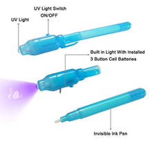 Carica l&#39;immagine nel visualizzatore di Gallery, MonQi 14 pezzi Permanente Penna Inchiostro Invisibile con Luce UV + 5...