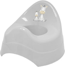 Carica l'immagine nel visualizzatore di Gallery, Bieco 11006555 - vasino grigio, con motivo zebra e la musica, di circa 28 x...