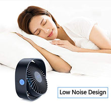 Carica l'immagine nel visualizzatore di Gallery, Ventilatore USB,Cshare Mini Portatile USB con 3 velocità...