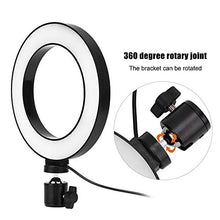 Carica l&#39;immagine nel visualizzatore di Gallery, EBTOOLS Lampada da tavolo per trucco con anello fotografia, 6 pollici...