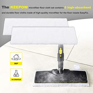 KEEPOW - Set di panni in microfibra per cucina Kärcher EasyFix, 3+3