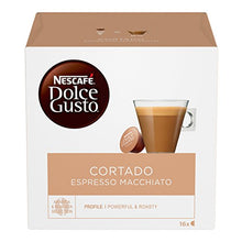 Carica l'immagine nel visualizzatore di Gallery, Nescafé Dolce Gusto Cortado Espresso Macchiato Caffè, 6 Confezioni da 16...