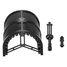 Carica l&#39;immagine nel visualizzatore di Gallery, Neewer Parabrezza Isolante per Microfono Compatto da Tavolo con Supporto... - Ilgrandebazar