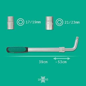 Set chiave a pipa telescopica per dadi da 4 pezzi | WIESEMANN 1893 | bussole... - Ilgrandebazar