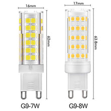 Carica l&#39;immagine nel visualizzatore di Gallery, Prosperbiz - Confezione da 5 lampadine a LED G9, 8 W/650 lm, sostituisce... - Ilgrandebazar