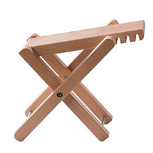 Carica l&#39;immagine nel visualizzatore di Gallery, Rayzm Sgabello / Poggiapiedi in Legno per Chitarra, Poggia Piede Pieghevole... - Ilgrandebazar