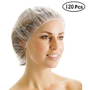 N NEWKOIN Cuffie Monouso per Doccia, 120 Pezzi di Plastica Trasparente... - Ilgrandebazar
