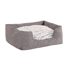 Carica l&#39;immagine nel visualizzatore di Gallery, Dibea Cuccia letto per cani 60 x 50 cm (L x L, dimensioni esterne), Grigio - Ilgrandebazar