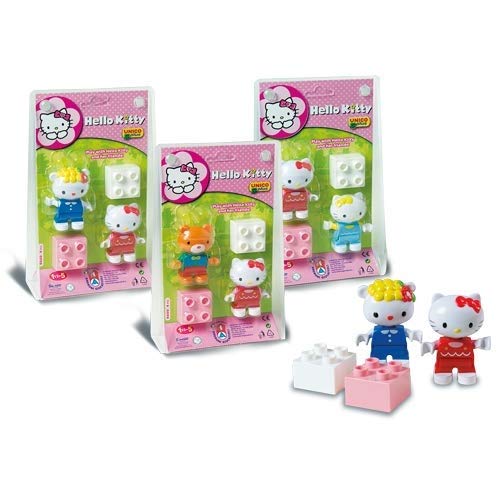 Unicoplus 8660-00HK - Personaggi Hello Kitty con Mattoncino, Modelli... - Ilgrandebazar